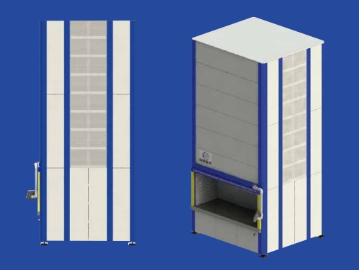 智能垂直货柜是如何做到零散物料整存零取